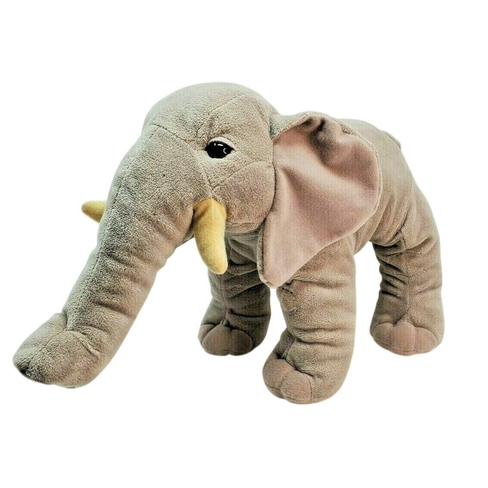 Kohls Cares Eric Carle Gray Elephant 15" Plush Stuffed Animal with Tusks 2008